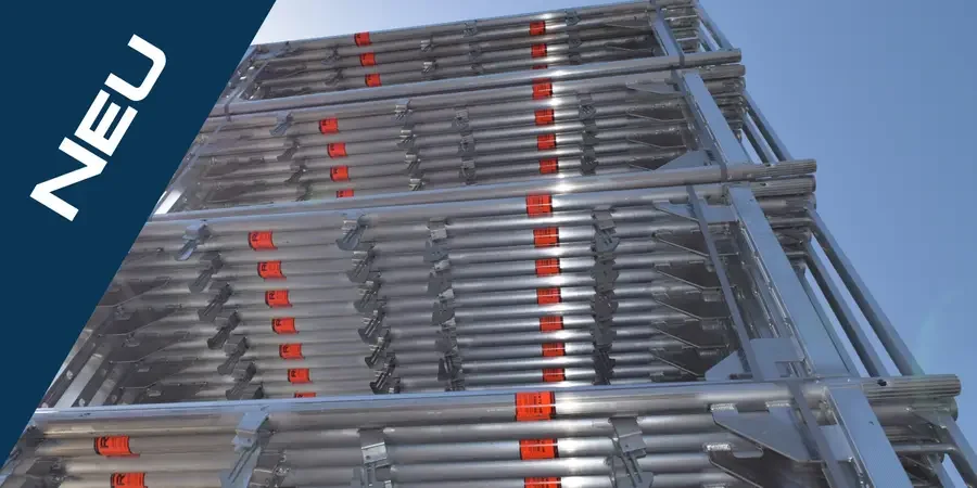 Vertikalrahmen aus Aluminium