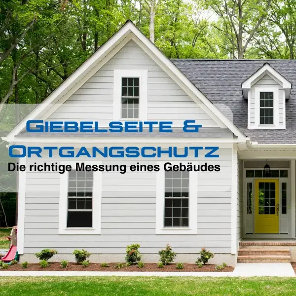 Giebelseite & Ortgangschutz