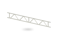 Gitterträger Stahl 4,20 m - 8,20 m