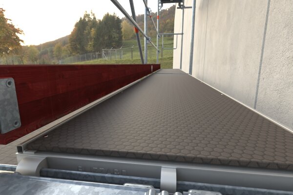 61,24 m&sup2; neues Aluger&uuml;st mit Alu-Robustb&ouml;den