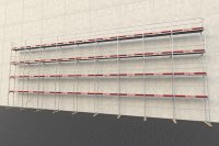 245,17 m² neues Alugerüst mit Alu-Robustböden