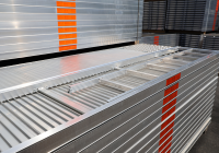 130,16 m² neues Alugerüst mit Vollaluböden