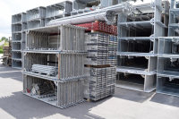 871,74 m² gebrauchtes Stahlgerüst mit gebrauchten Robustböden