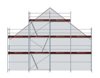 Gebrauchtes Giebelgerüst 8,50 m x 10,50 m