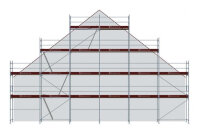 Gebrauchtes Giebelgerüst 10,50 m x 15,50 m