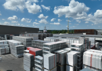 Neues Giebelgerüst 8,60 m x 12,28 m