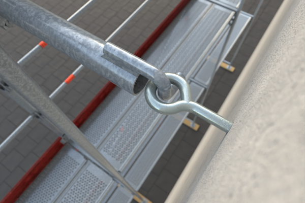 154,71 m&sup2; neues Dachfangger&uuml;st mit Alu-Robustb&ouml;den