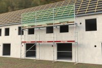 60,78 m² neues Dachfanggerüst mit...