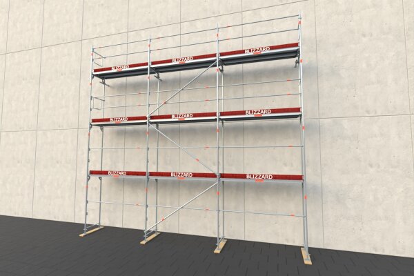 79,21 m&sup2; neues Stahlger&uuml;st mit Vollalub&ouml;den