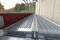 81,73 m² neues Stahlgerüst mit Stahlböden