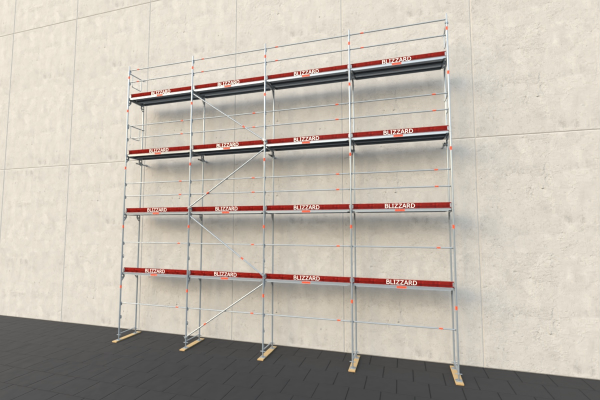 108,96 m&sup2; neues Stahlger&uuml;st mit Stahlb&ouml;den