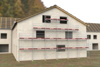 Neues Giebelgerüst 10,60 m x 15,42 m + 2 Durchstiege