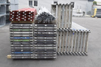 195,25 m² gebrauchtes Stahlgerüst mit gebrauchten Aluböden